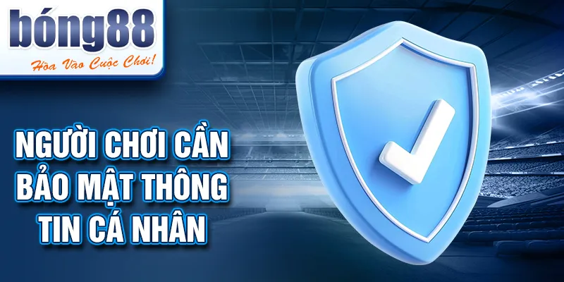 Người chơi cần bảo mật thông tin cá nhân